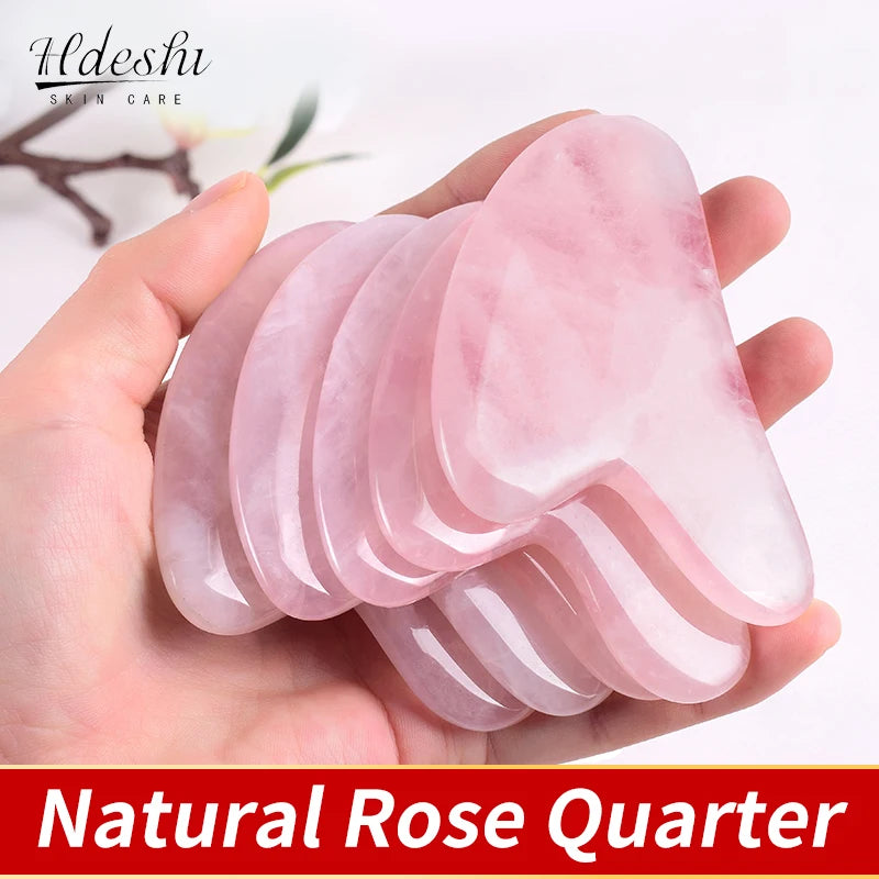 VELOURA Natural Stone Gua Sha Facial Massage Tool