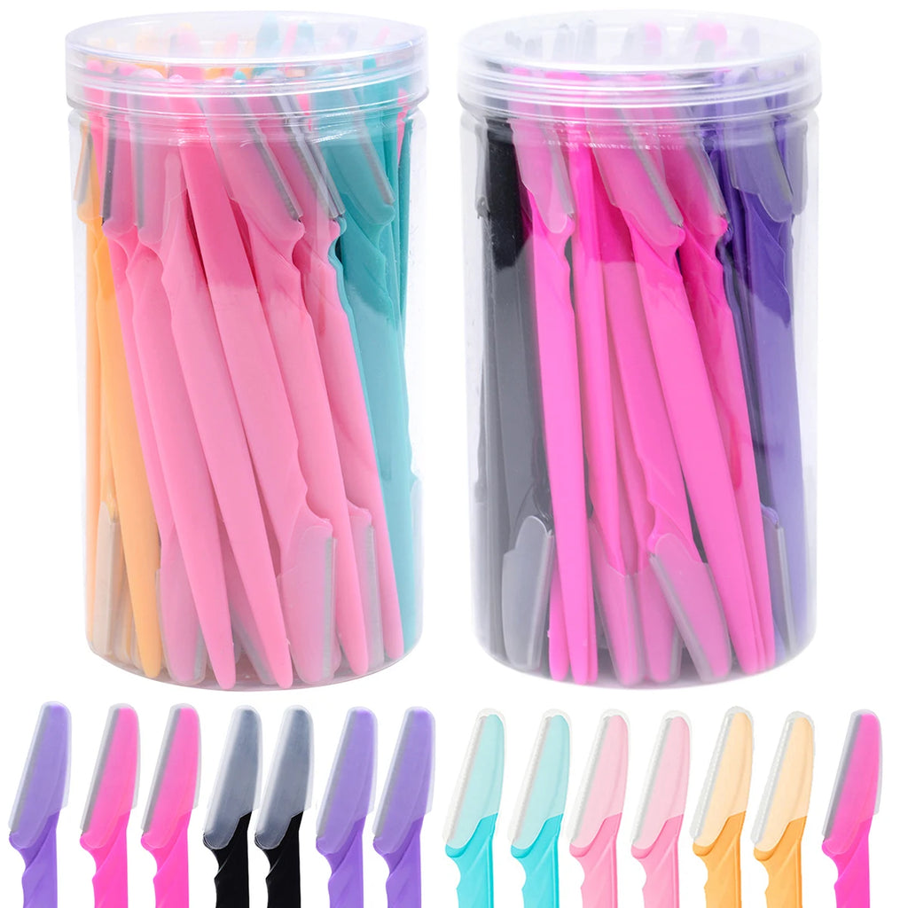 VELOURA Eyebrow &amp; Facial Dermaplaning Razors Set