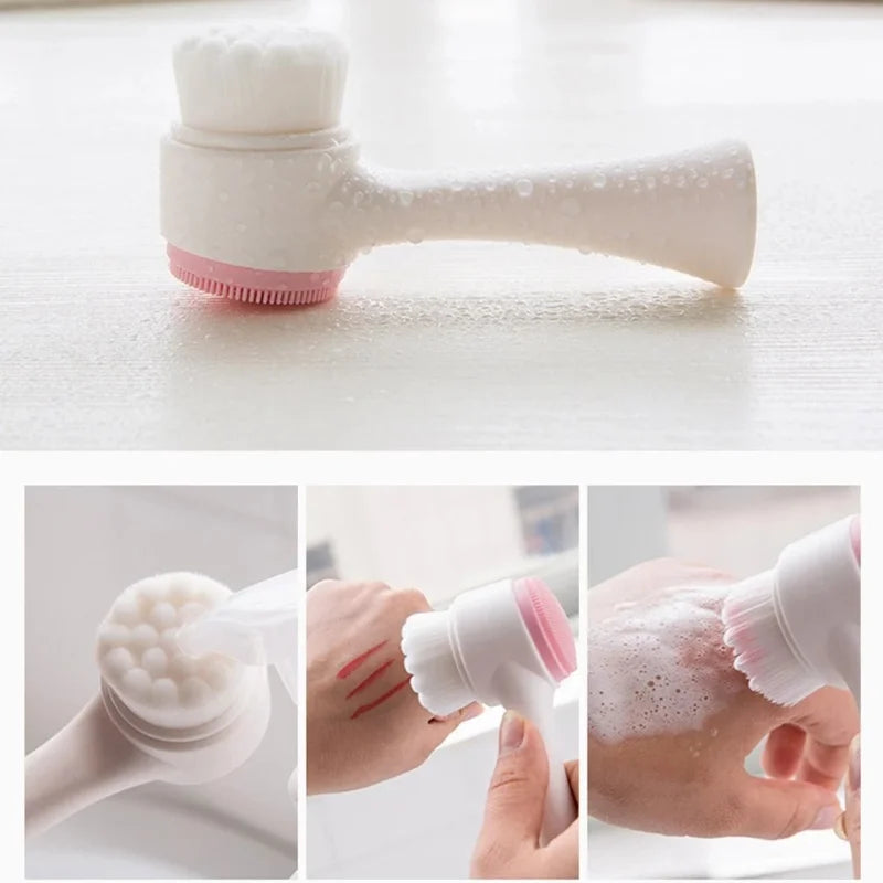 VELOURA Silicone Facial Cleansing Brush