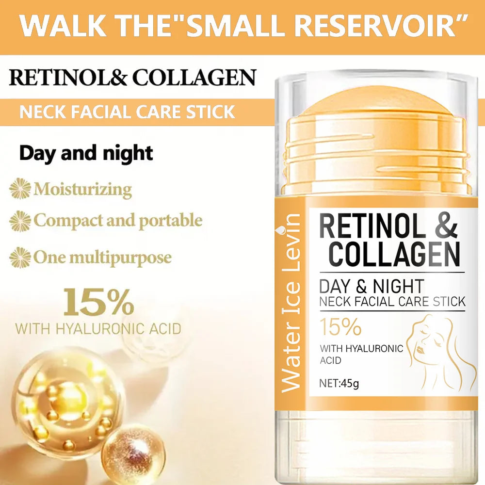VELOURA Retinol & Collagen Neck Cream Stick – Hydrating & Firming 45g