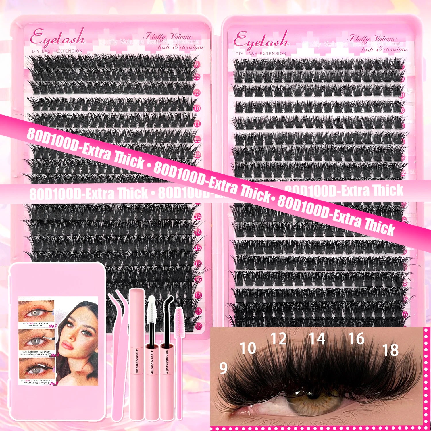 VELOURA DIY Lash Extension Kit