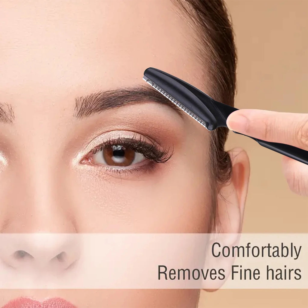 VELOURA Eyebrow &amp; Facial Dermaplaning Razors Set