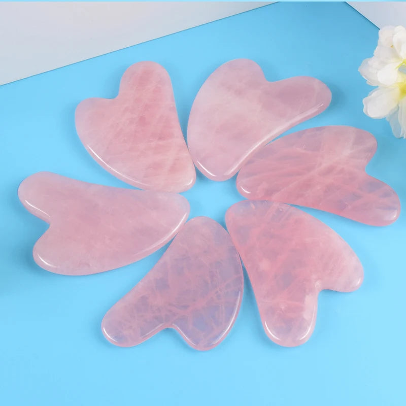 VELOURA Natural Stone Gua Sha Facial Massage Tool