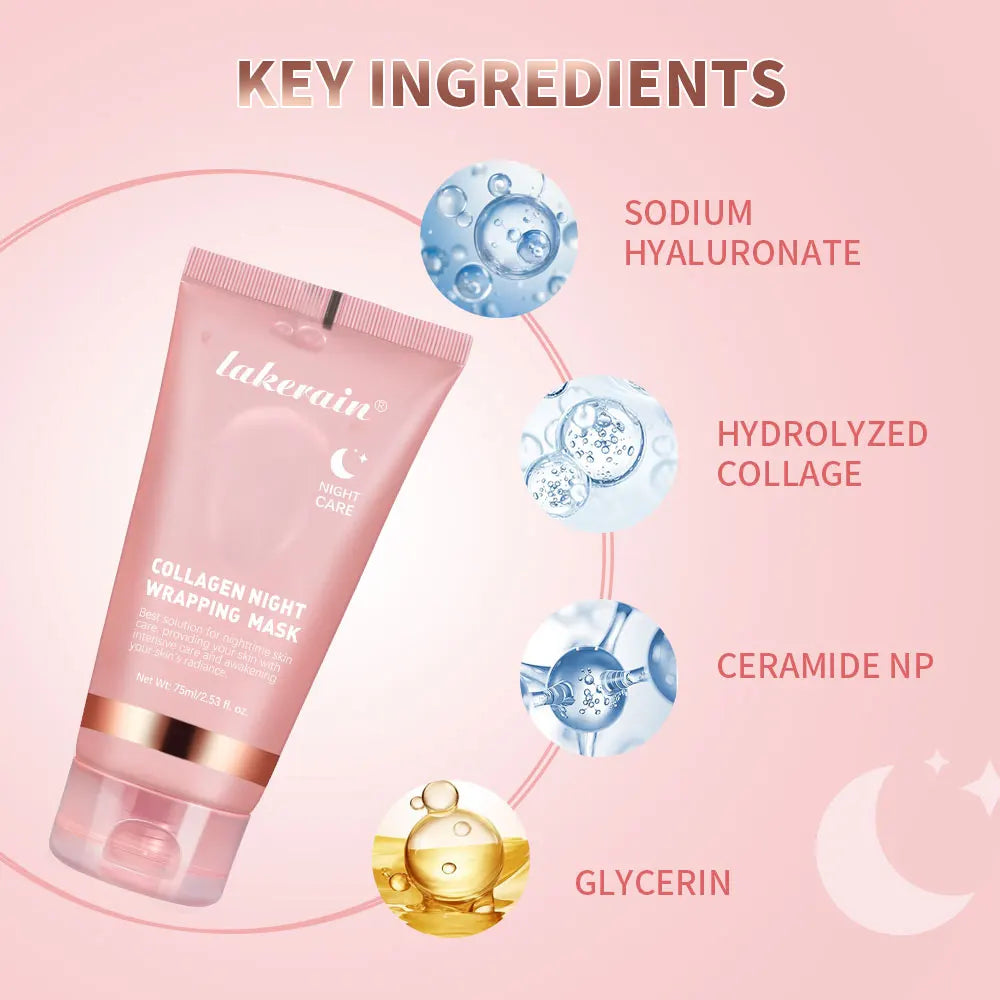 VELOURA Korean Collagen Night Wrapping Mask