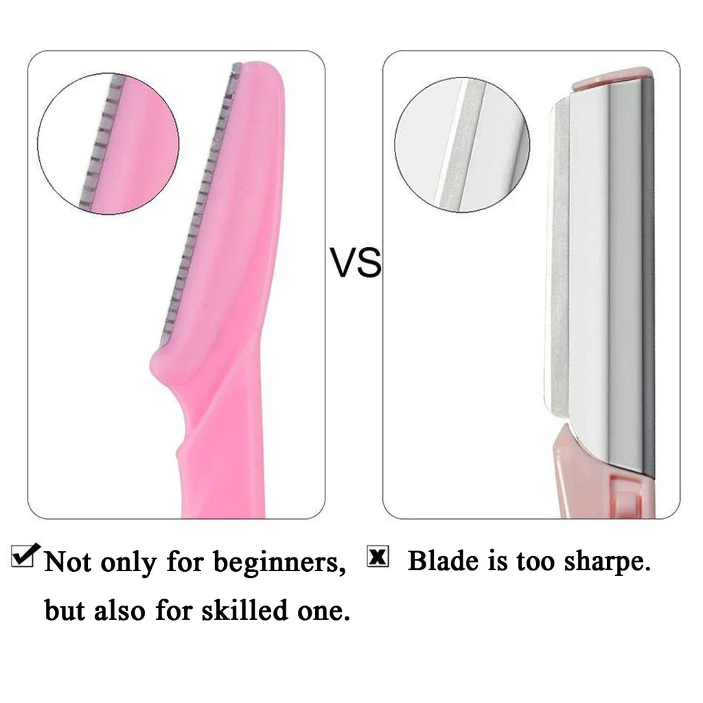 VELOURA Eyebrow &amp; Facial Dermaplaning Razors Set