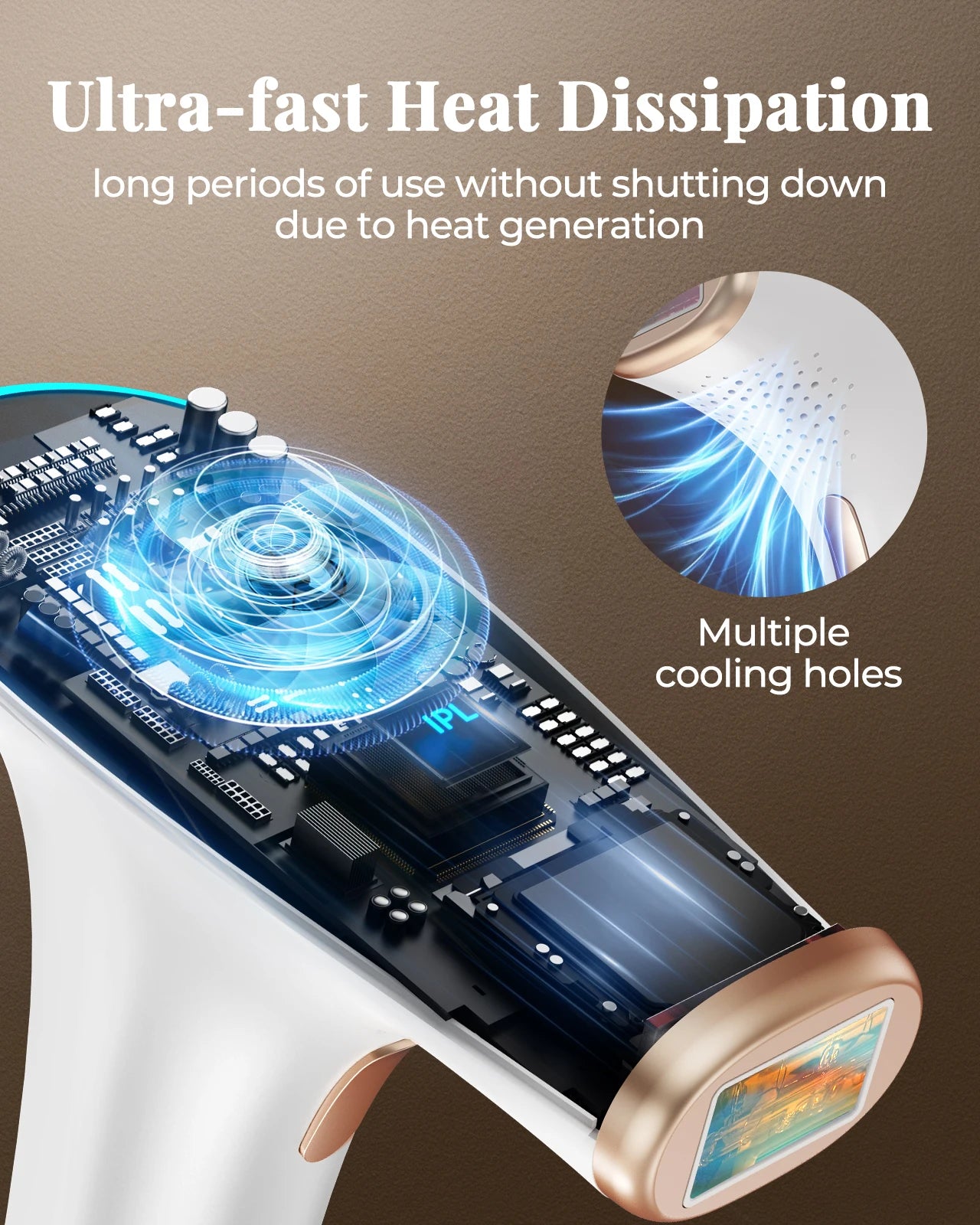 VELOURA IPL Laser Hair Removal Device