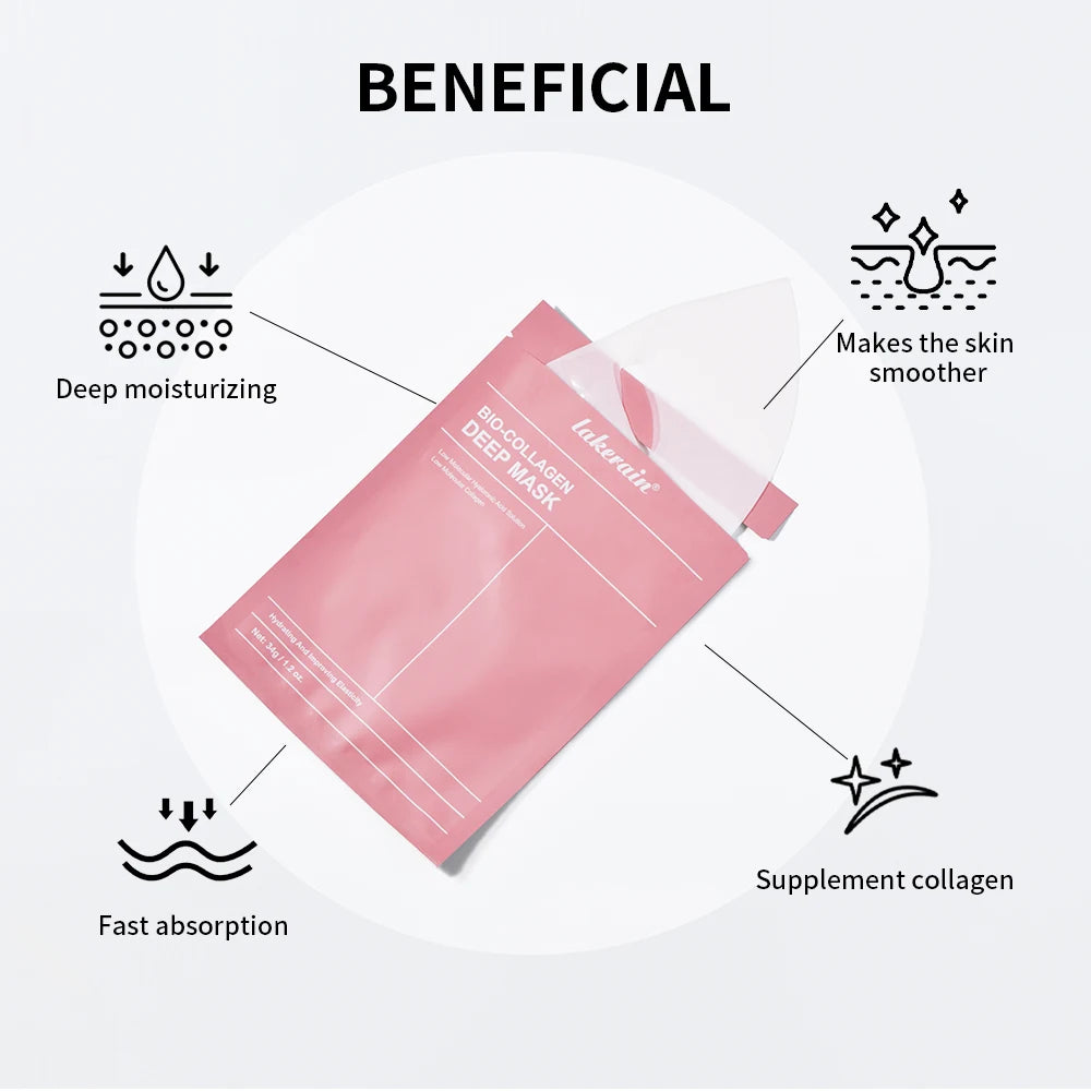VELOURA Collagen Deep Repair Facial Sheet Mask