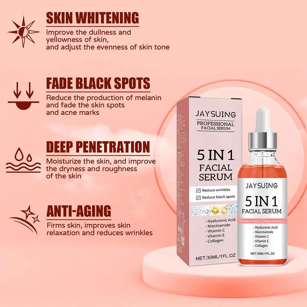 VELOURA 5-in-1 Firming Face Serum – 30ml