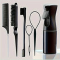 VELOURA 6-Piece Hair Styling &amp; Braiding Tool Kit