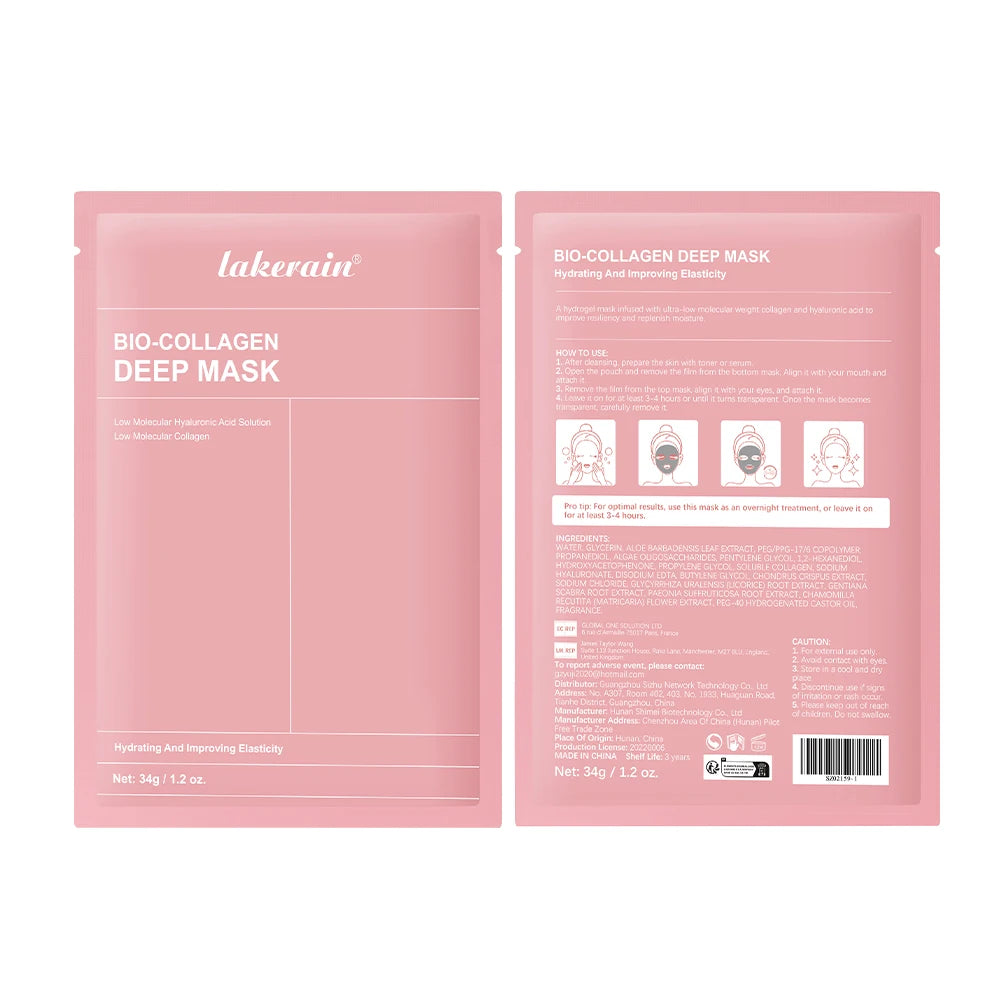 VELOURA Collagen Deep Repair Facial Sheet Mask
